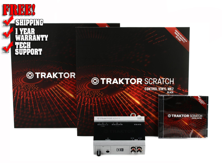 Native Instruments Traktor Scratch A6 DVS Interface Bundle