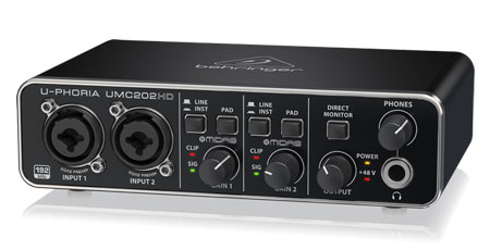 Behringer U-PHORIA UMC202HD