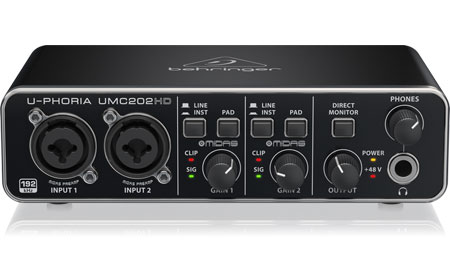 Behringer U-PHORIA UMC202HD