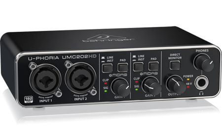 Behringer U-PHORIA UMC202HD