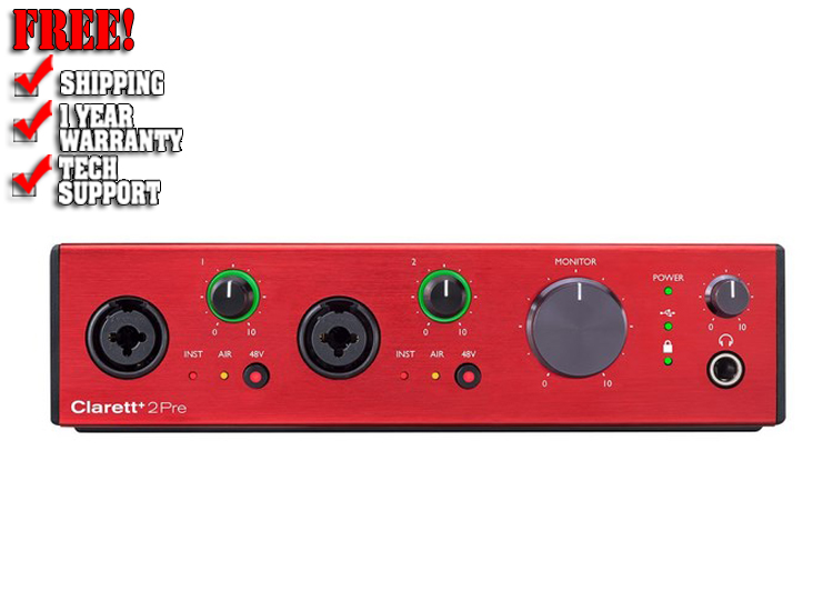 Focusrite Clarett+ 2Pre