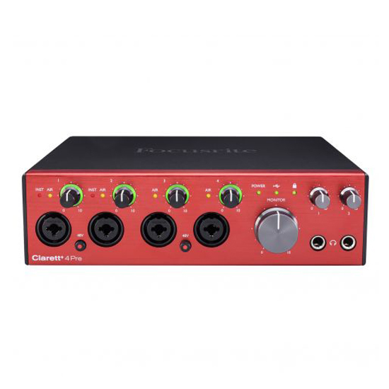 Focusrite Clarett+ 4Pre