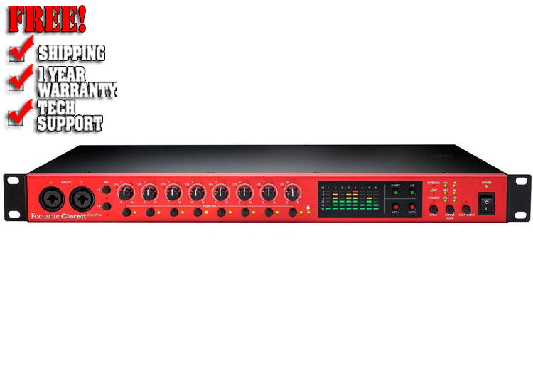 Focusrite Clarett+ OctoPre