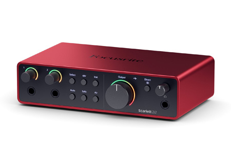 Focusrite Scarlett 2i2 4th Gen