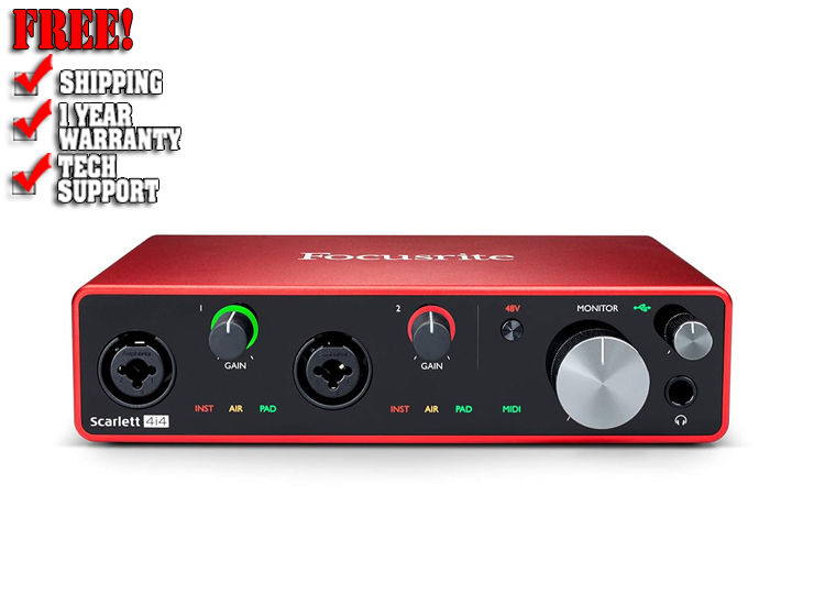 Focusrite Scarlett 4i4 [3rd Gen]