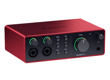 Focusrite Scarlett 4i4 4th Gen
