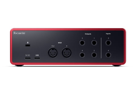 Focusrite Scarlett 4i4 4th Gen