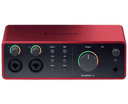 Focusrite Scarlett 4i4 4th Gen