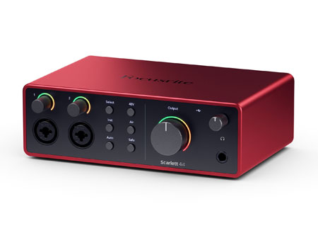 Focusrite Scarlett 4i4 4th Gen