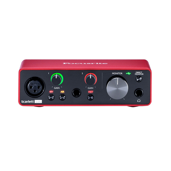 Focusrite Scarlett Solo Studio [3rd Gen]