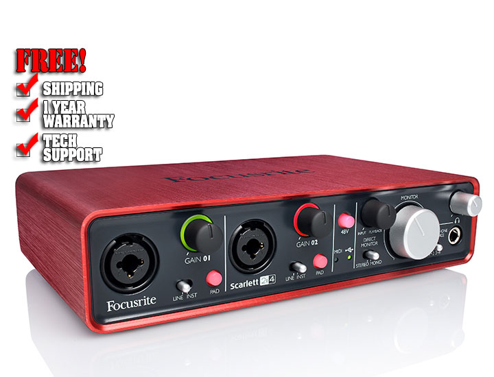 Focusrite Scarlett 2i4