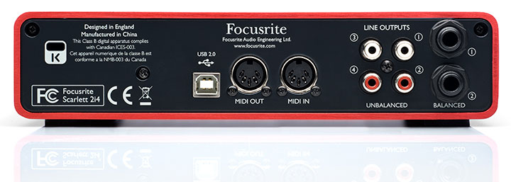 Focusrite Scarlett 2i4