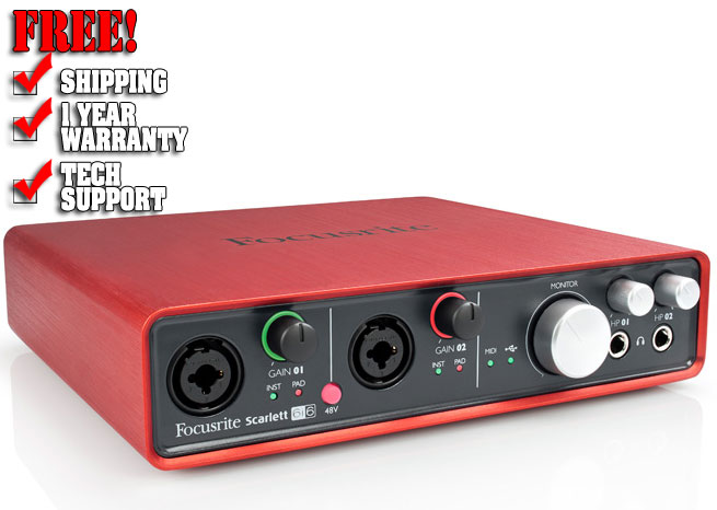 Focusrite Scarlett 6i6