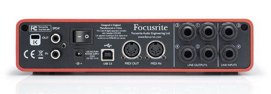 Focusrite Scarlett 6i6