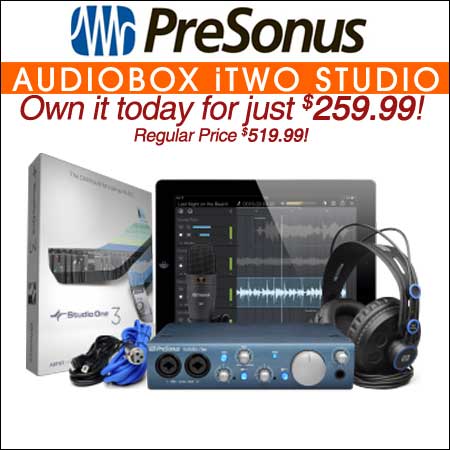 PreSonus AudioBox iTwo Studio