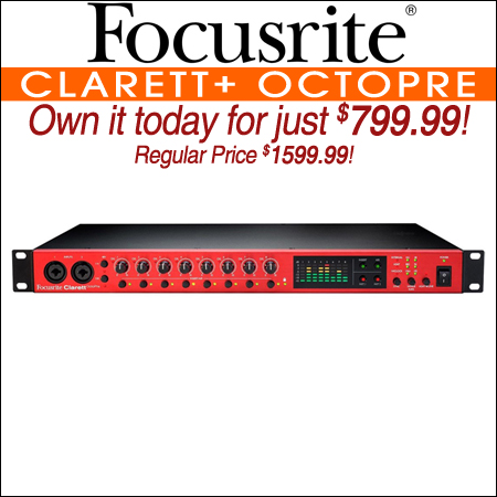 Focusrite Clarett+ OctoPre