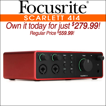 Focusrite Scarlett 4i4