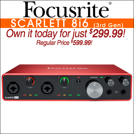 Focusrite Scarlett 8i6 [3rd Gen]