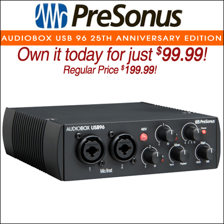 PreSonus AudioBox USB 96 25th Anniversary Edition