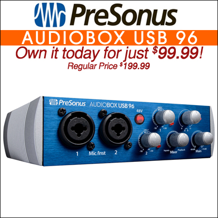 PreSonus AudioBox USB 96