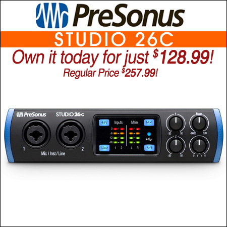 PreSonus Studio 26c