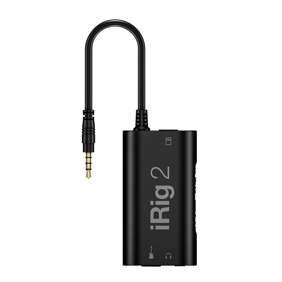 IK Multimedia iRig 2 Guitar Interface for iOS, Mac and Select Android Devices