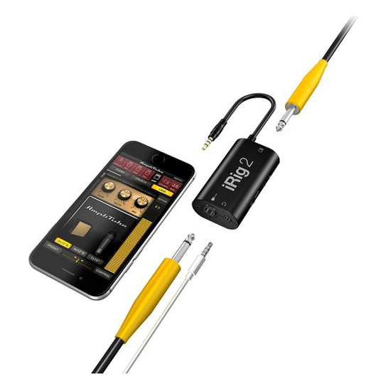 IK Multimedia iRig 2 Guitar Interface for iOS, Mac and Select Android Devices