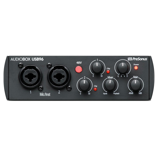 PreSonus AudioBox 96 Studio Hardware & Software Recording Bundle - 25th Anniversary Edition