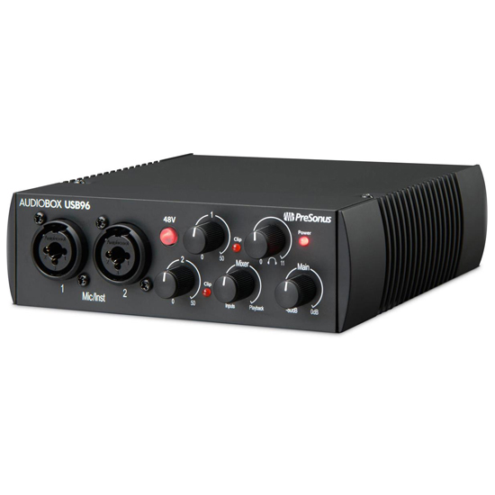 PreSonus AudioBox 96 Studio Hardware & Software Recording Bundle - 25th Anniversary Edition