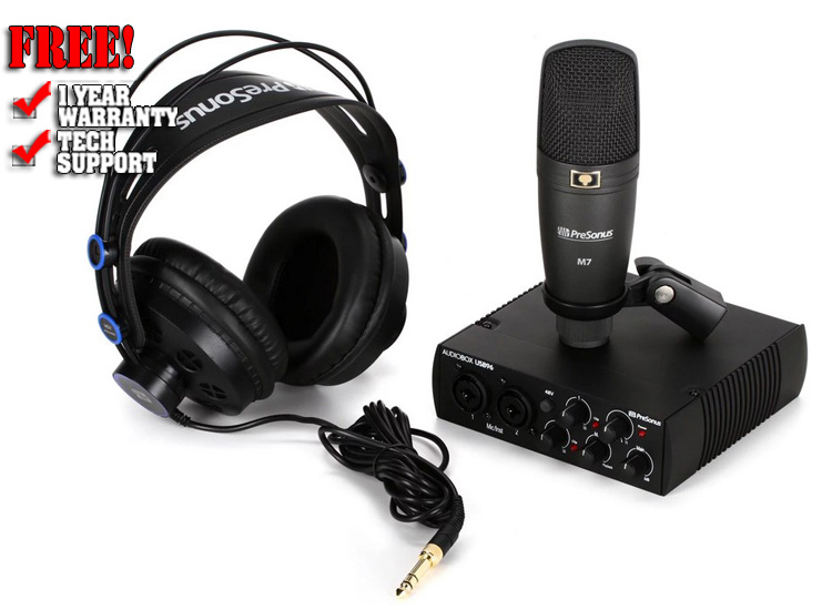 PreSonus AudioBox 96 Studio Hardware & Software Recording Bundle - 25th Anniversary Edition