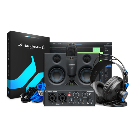 PreSonus AudioBox USB 96 Studio Ultimate Bundle-25th Anniversary Edition