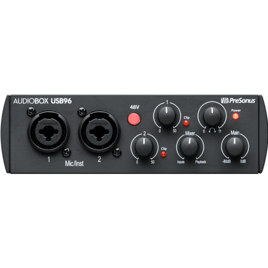 PreSonus AudioBox USB 96 Studio Ultimate Bundle-25th Anniversary Edition