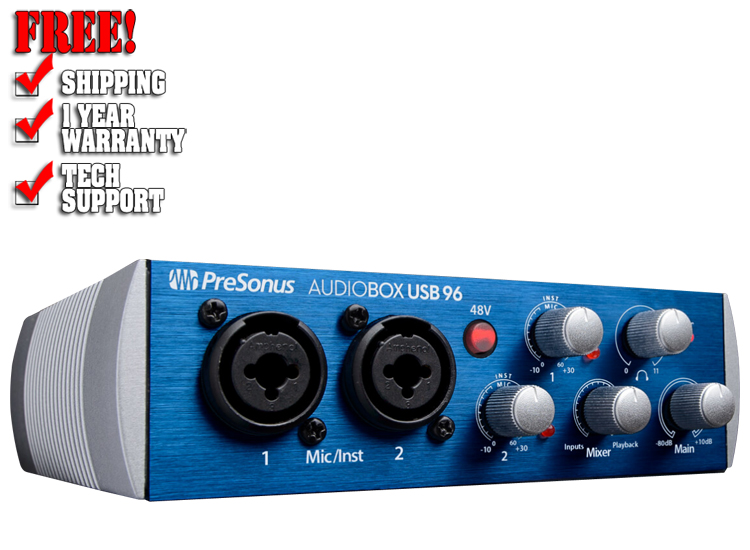 PreSonus AudioBox USB 96