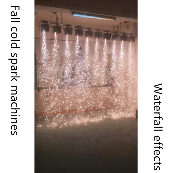 650w Waterfall-cold Spark Firework Machine 
