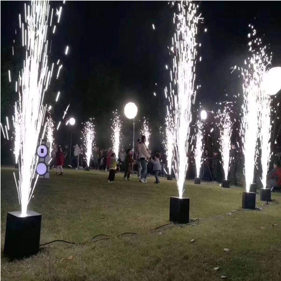 750w Up-cold Spark Firework Machine Black