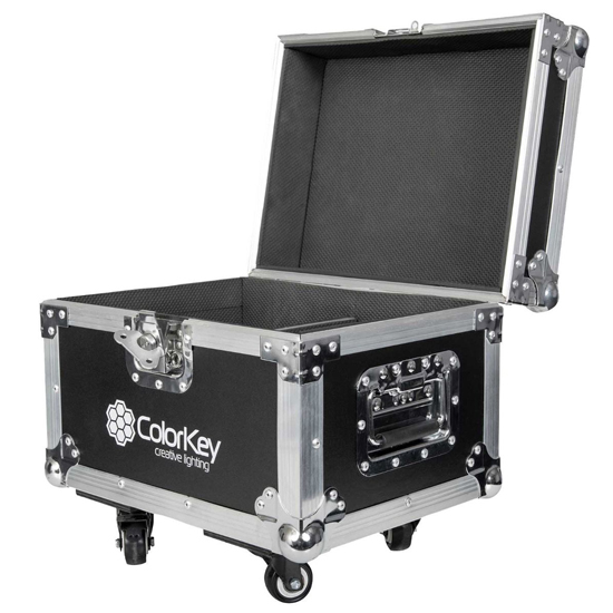 ColorKey CKU-7703 White with Road Case & Cold Spark Powder Package