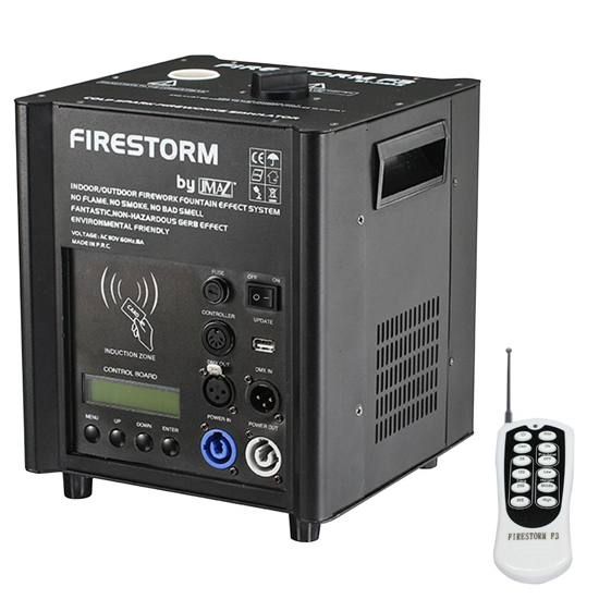 JMAZ Lighting JZ4001 Firestorm F3 Cold Spark Machine 