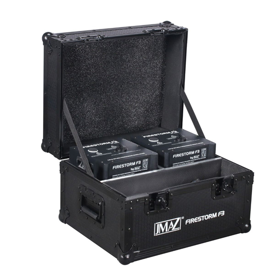 JMAZ Lighting JZ4009 Firestorm F3 (Black) Cold Spark Machine 2 Unit Package 