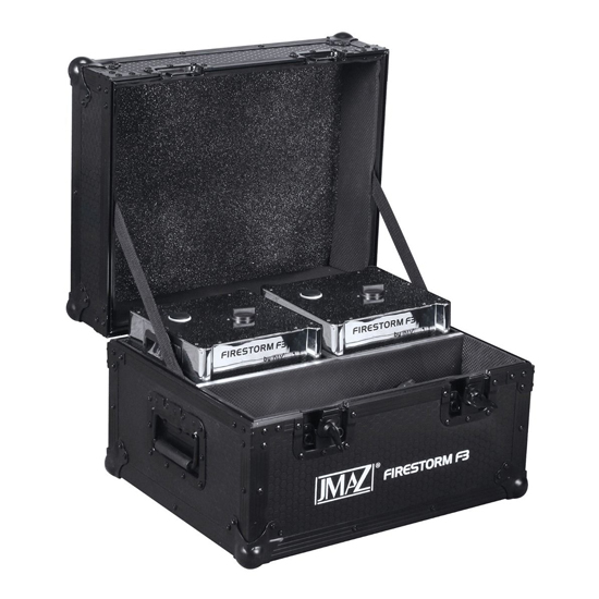 JMAZ Lighting JZ4010 Firestorm F3 (Chrome) Cold Spark Machine Package