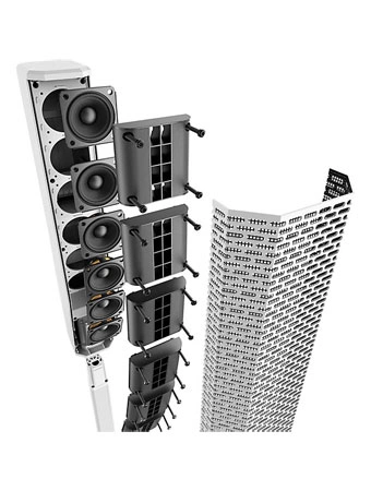Electro-Voice EVOLVE 30M White Column Array PA system