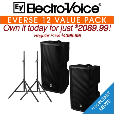 Electro Voice EVERSE 12 Value pack