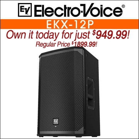 Electro Voice EKX12P 12-inch two-way powered loudspeaker