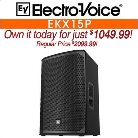 Electro Voice EKX15P 15-inch two-way powered loudspeaker