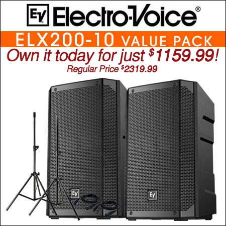 Electro Voice ELX200-10 Value Pack