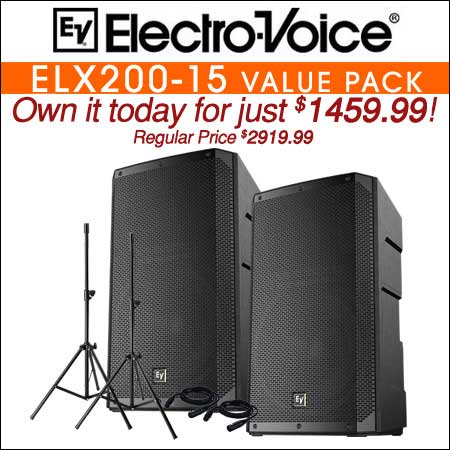 Electro Voice ELX200-15 Value Pack
