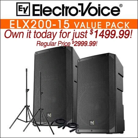 Electro Voice ELX200-15 Value Pack