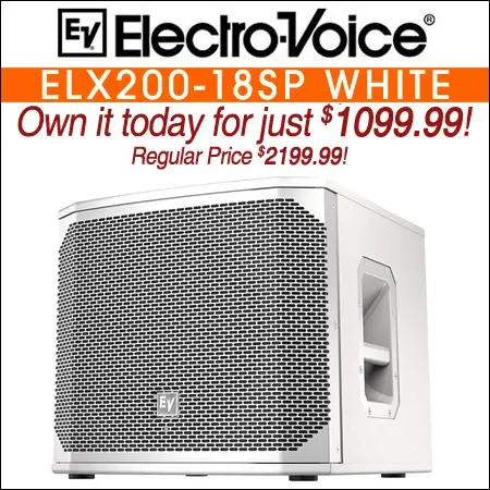 Electro Voice ELX200-18SP White