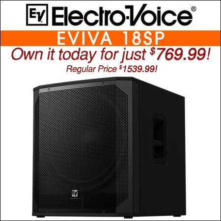 Electro-Voice EVIVA 18SP Portable Powered Subwoofer