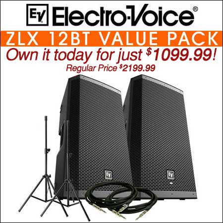 Electro Voice ZLX-12BT VALUE PACK