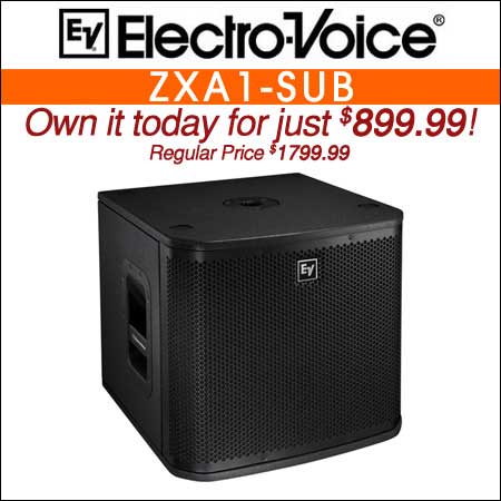 Electro Voice ZXA1-Sub Powered Subwoofer